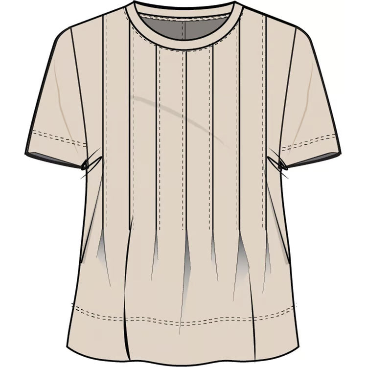 Mary Square Kimmy Top In Sand