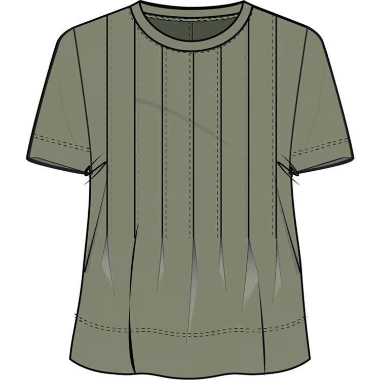 Mary Square Kimmy Top In Olive