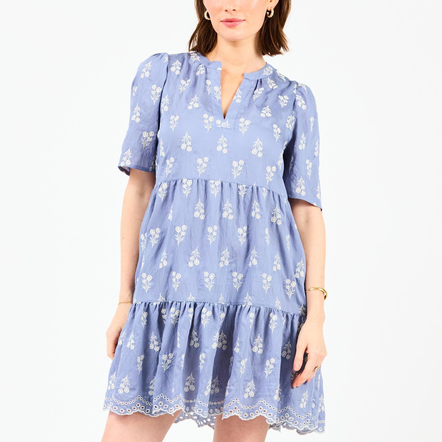Mary Square Adelyn Dress In Blue *COMING SOON*