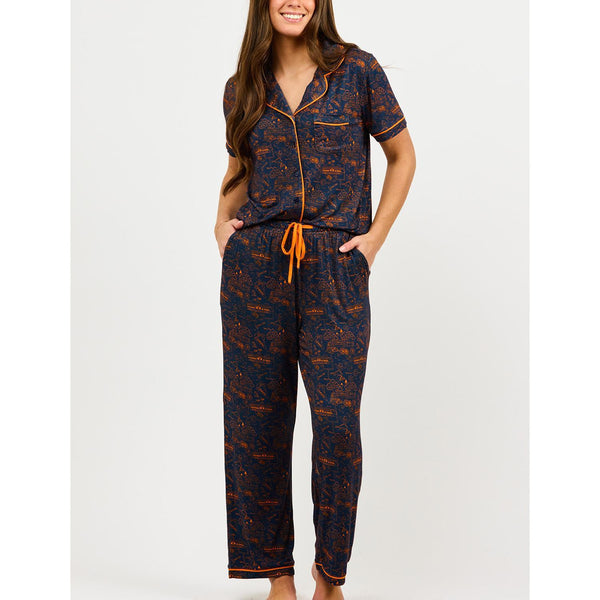Mary Square Charlotte Auburn Team Toile Pajama