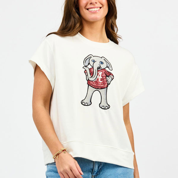 Mary Square Emily Bama Large Mascot Top
