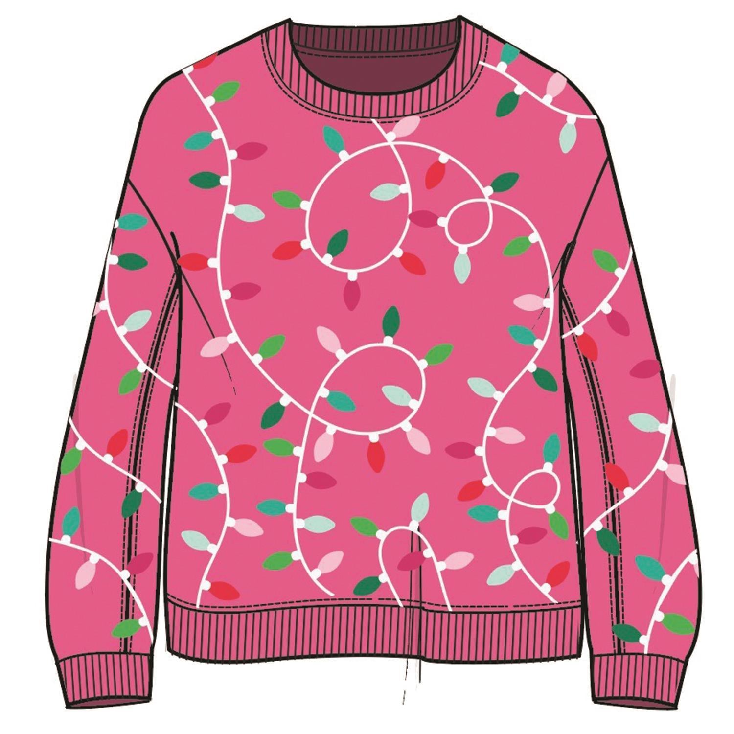 Mary Square Pink Lights Sarah Sweatshirt *COMING SOON*
