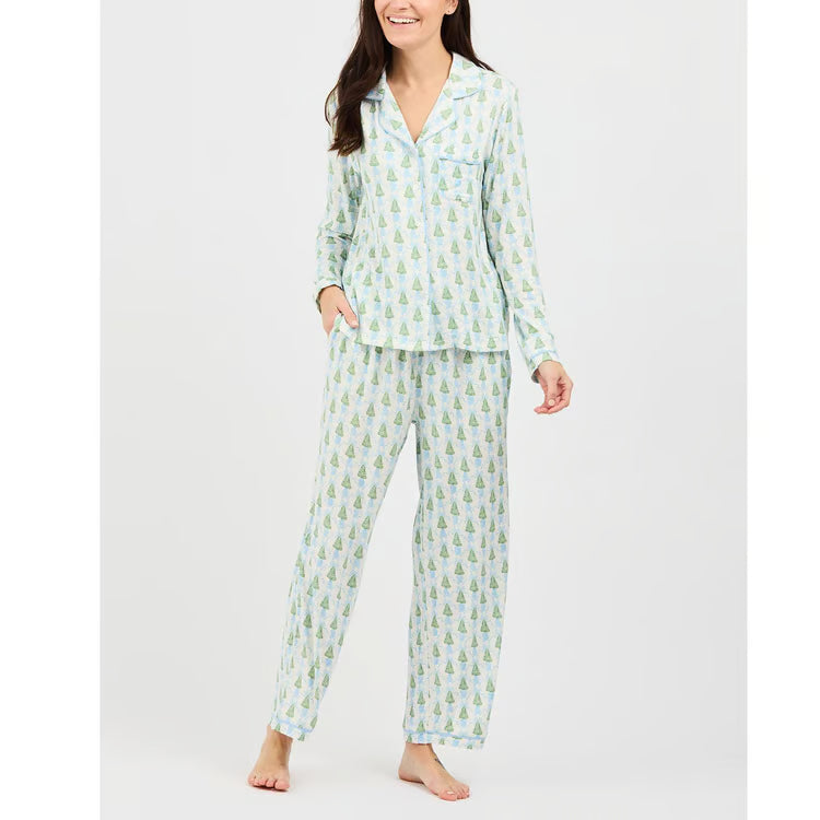 Mary Square Charlotte Winter Pines Pajamas