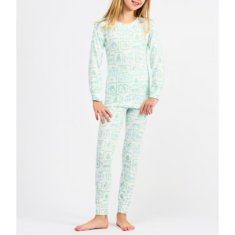 Mary Square Kids Yueltide Vignettes Pajamas