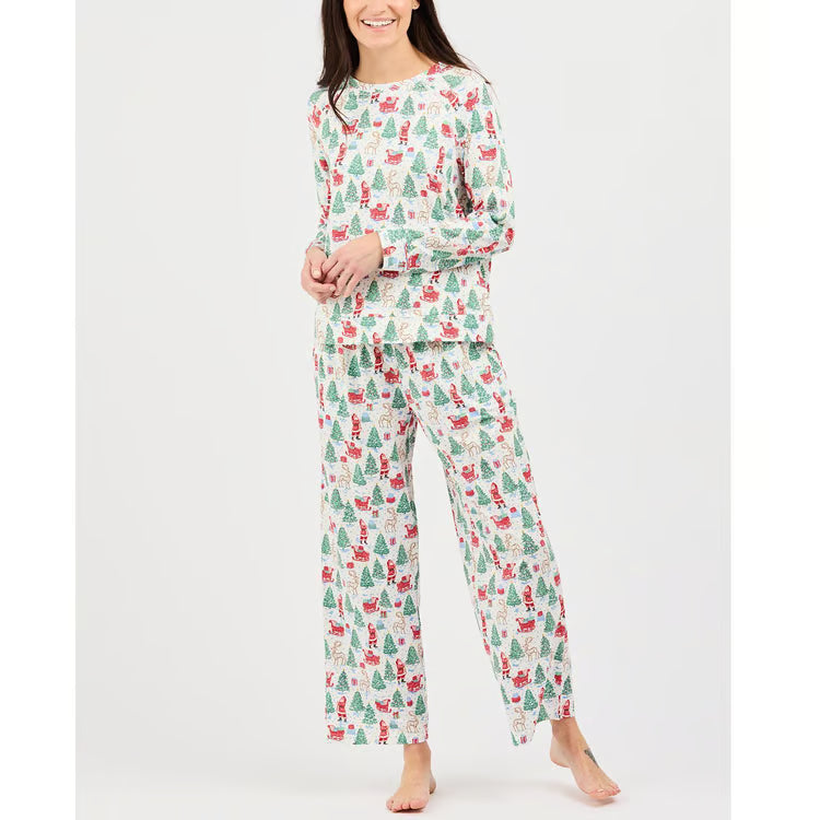 Mary Square Annie Tidings Toile Pajamas