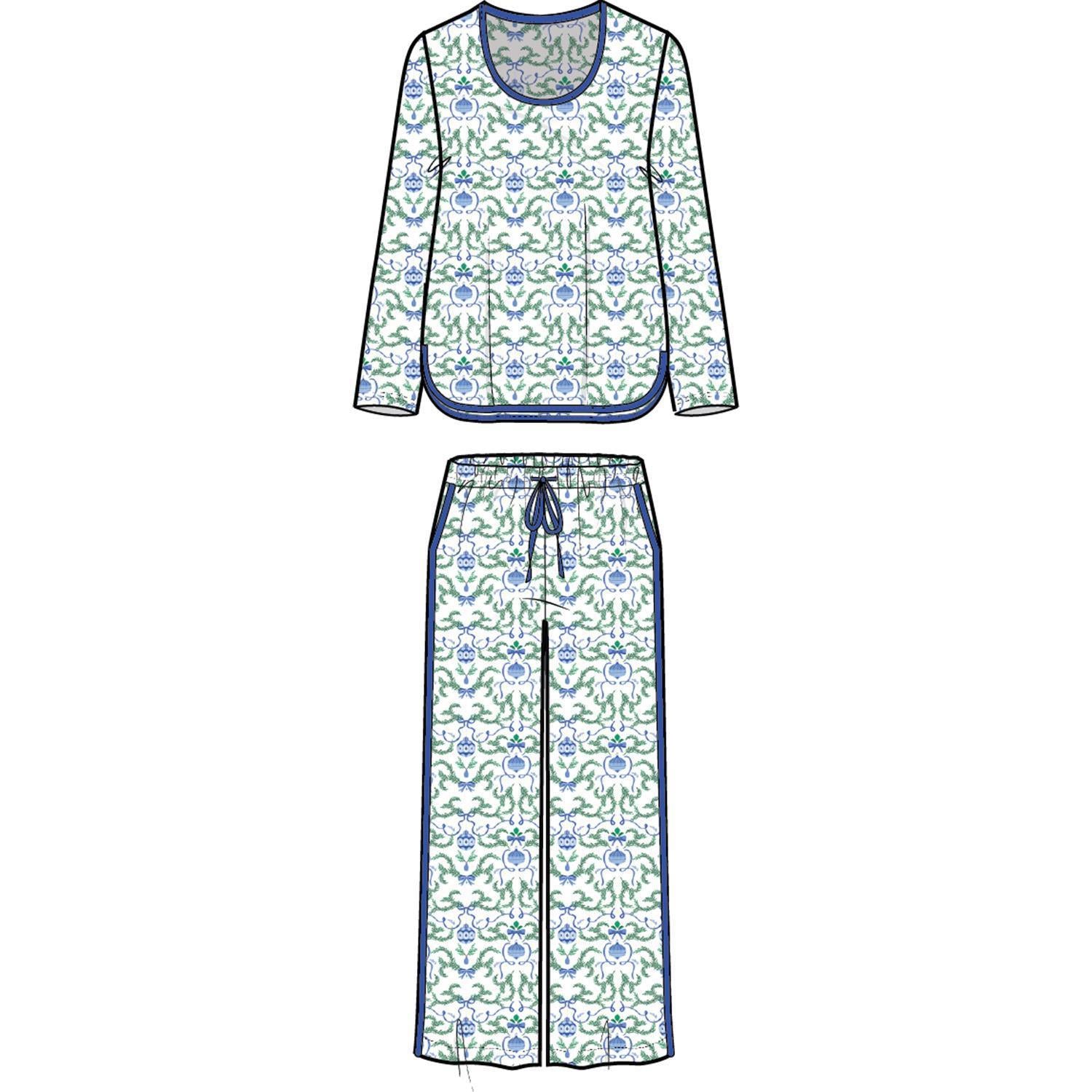 Mary Square Garland Tapestry Melody PJ Set *COMING SOON*