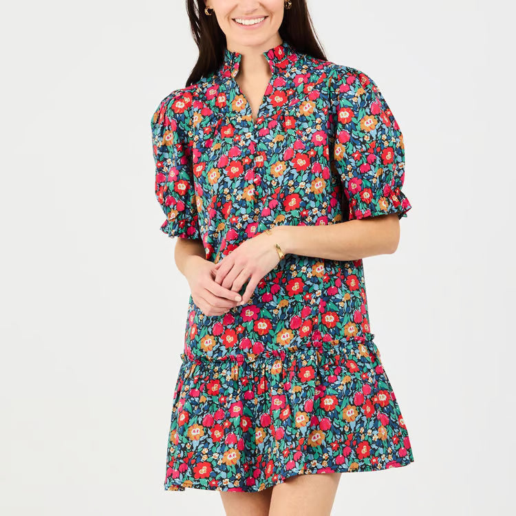 Mary Square Daphne Painted Tapestry Dress