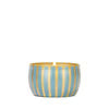 Icy Blue Pine Holiday Tin Candle