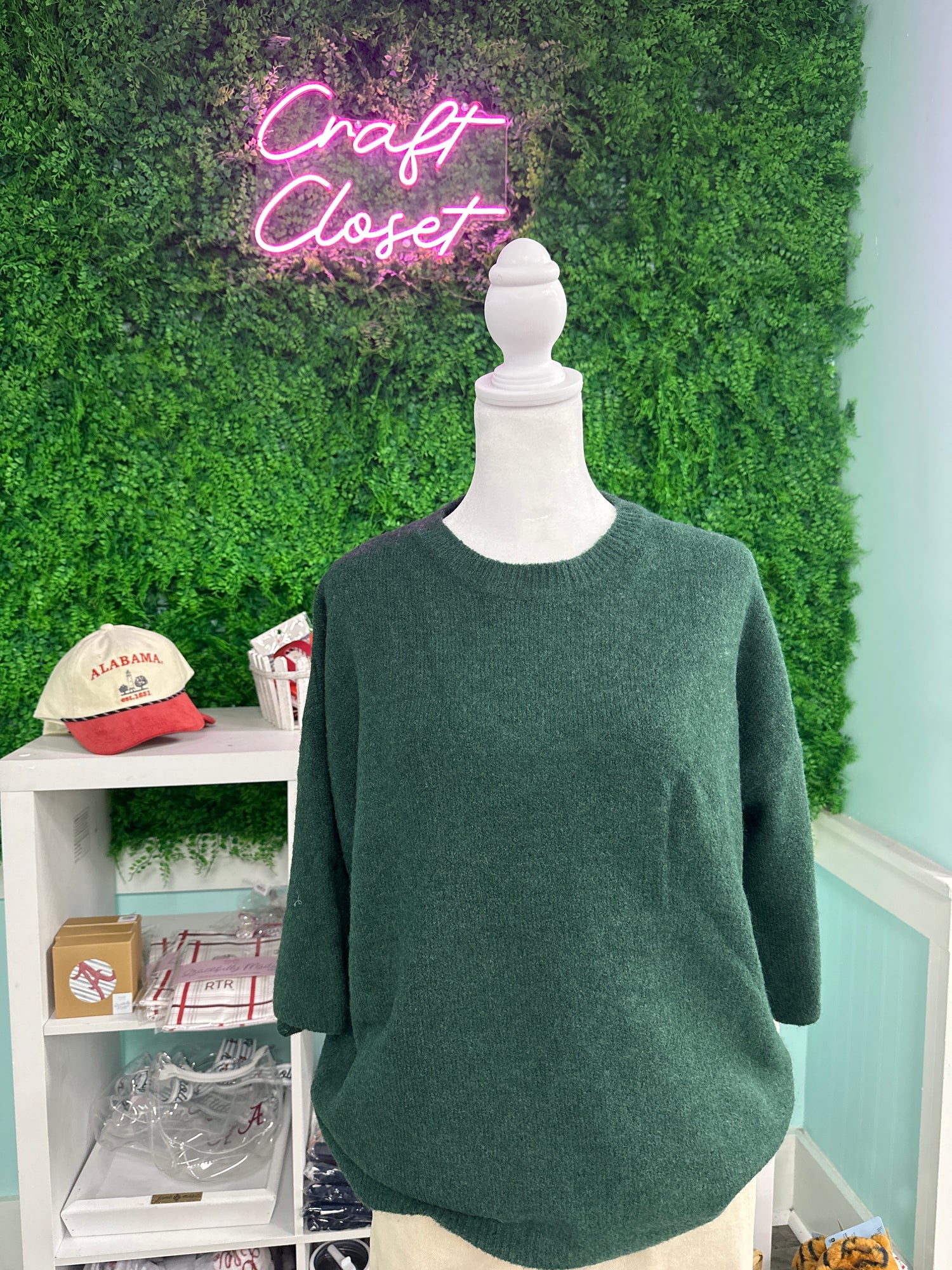 ENTRO Top In Hunter Green