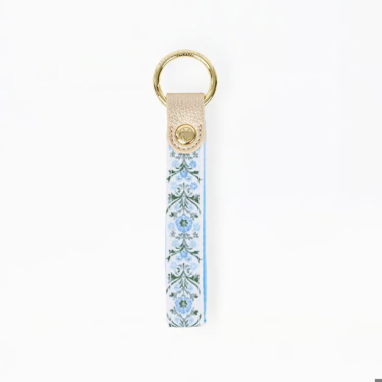 Mary Square Key Fob In Garden Row