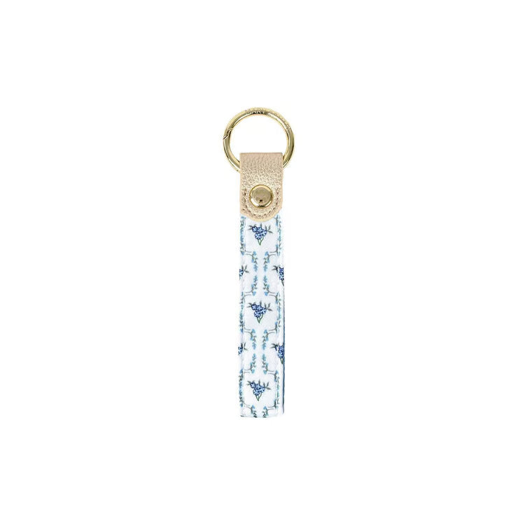 Mary Square Key Fob In Floriette Field