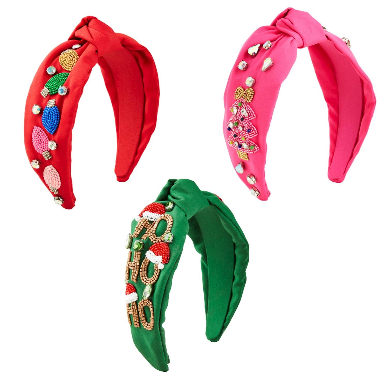 Mudpie- Holiday Beaded Headbands #80160047