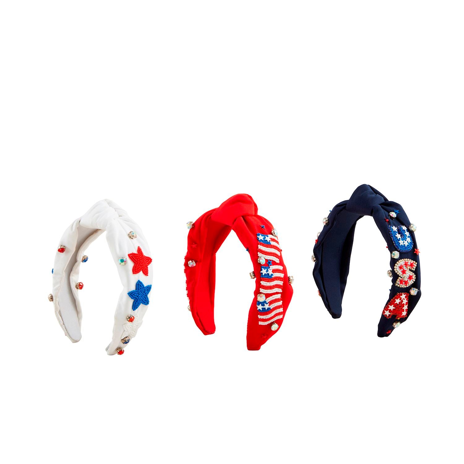 Mudpie- 4th Of July Beaded Headband #80160058