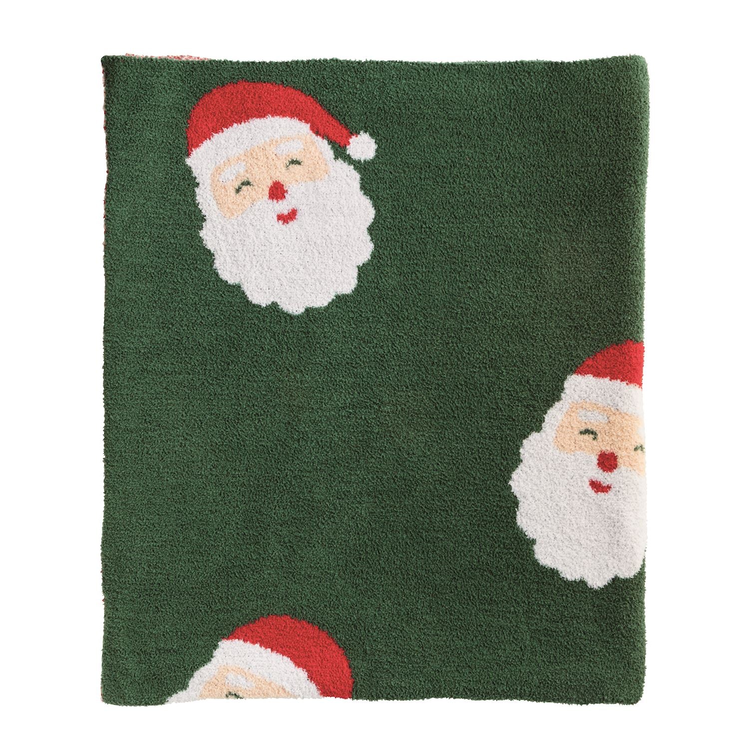 Mudpie- Santa Chenille Blanket 