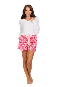 Mudpie- Valentine Pajama Shorts #81060006