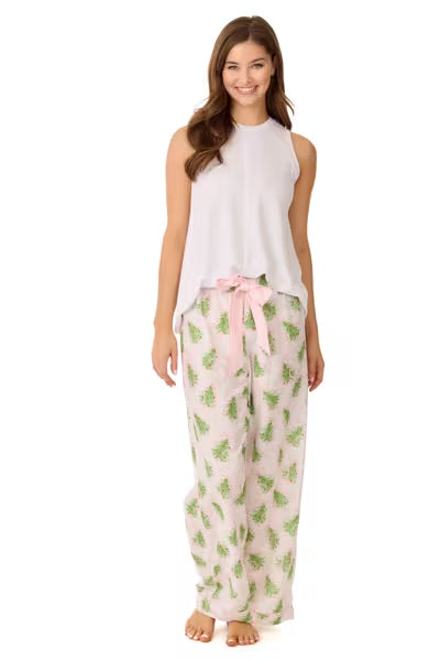 Mudpie- Tree Bow Pajama Pants 