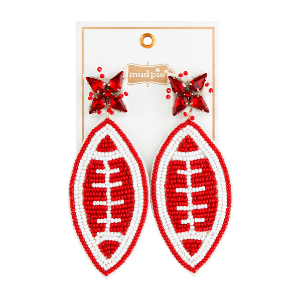 Mudpie- Gameday Beaded Earrings #81430050