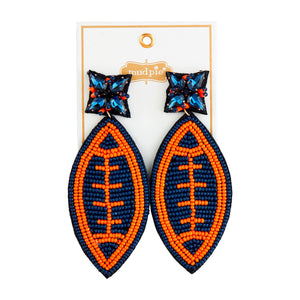 Mudpie- Gameday Beaded Earrings #81430050