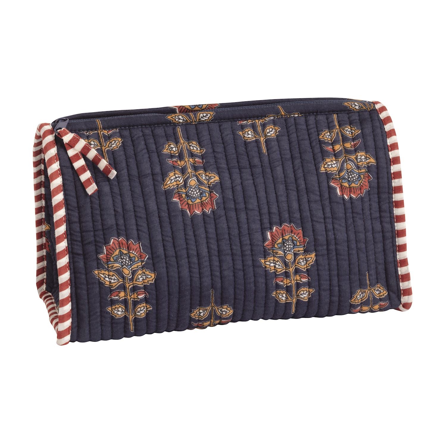 Mudpie- Navy Harvest Block Print Case 
