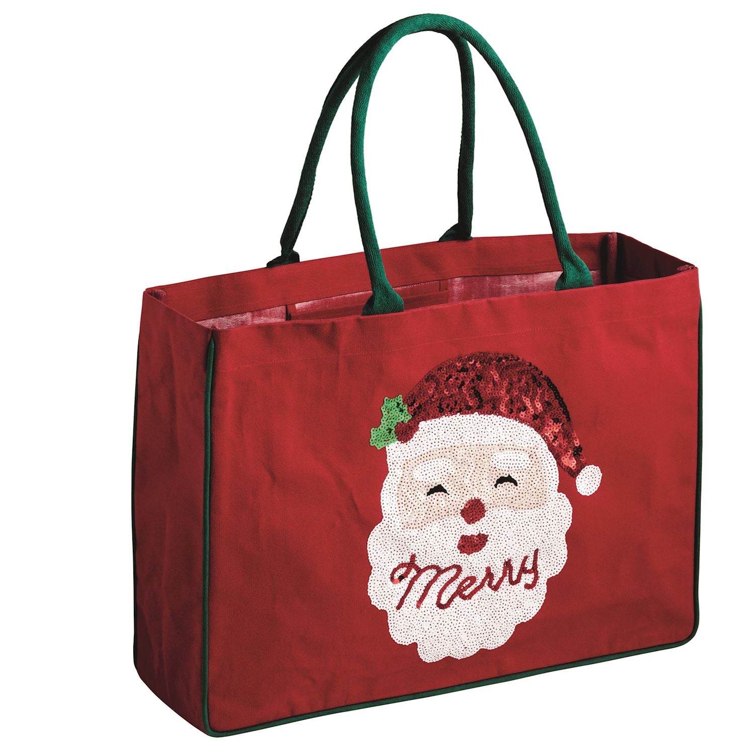 Mudpie- Holiday Sparkle Totes 