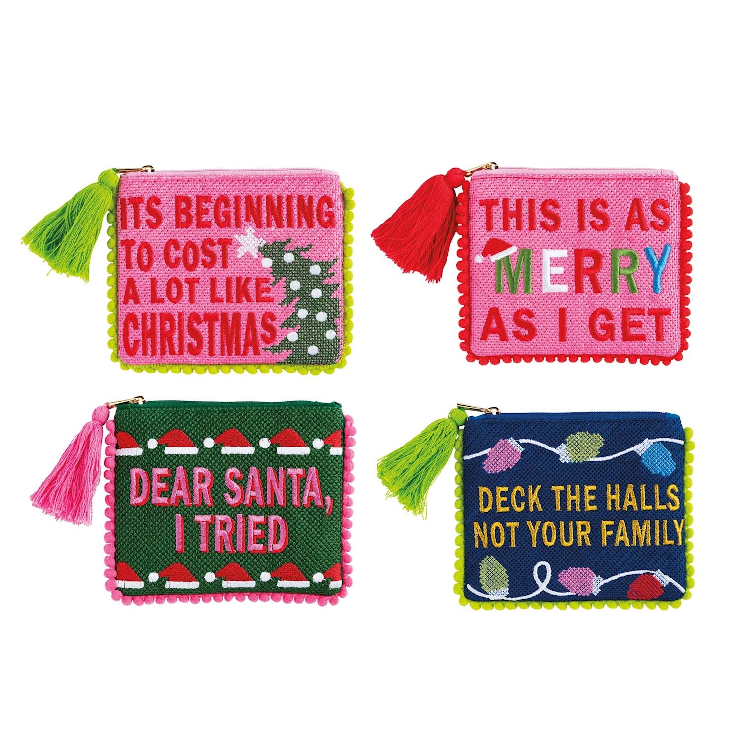 Mudpie- Holiday Pom Cases 