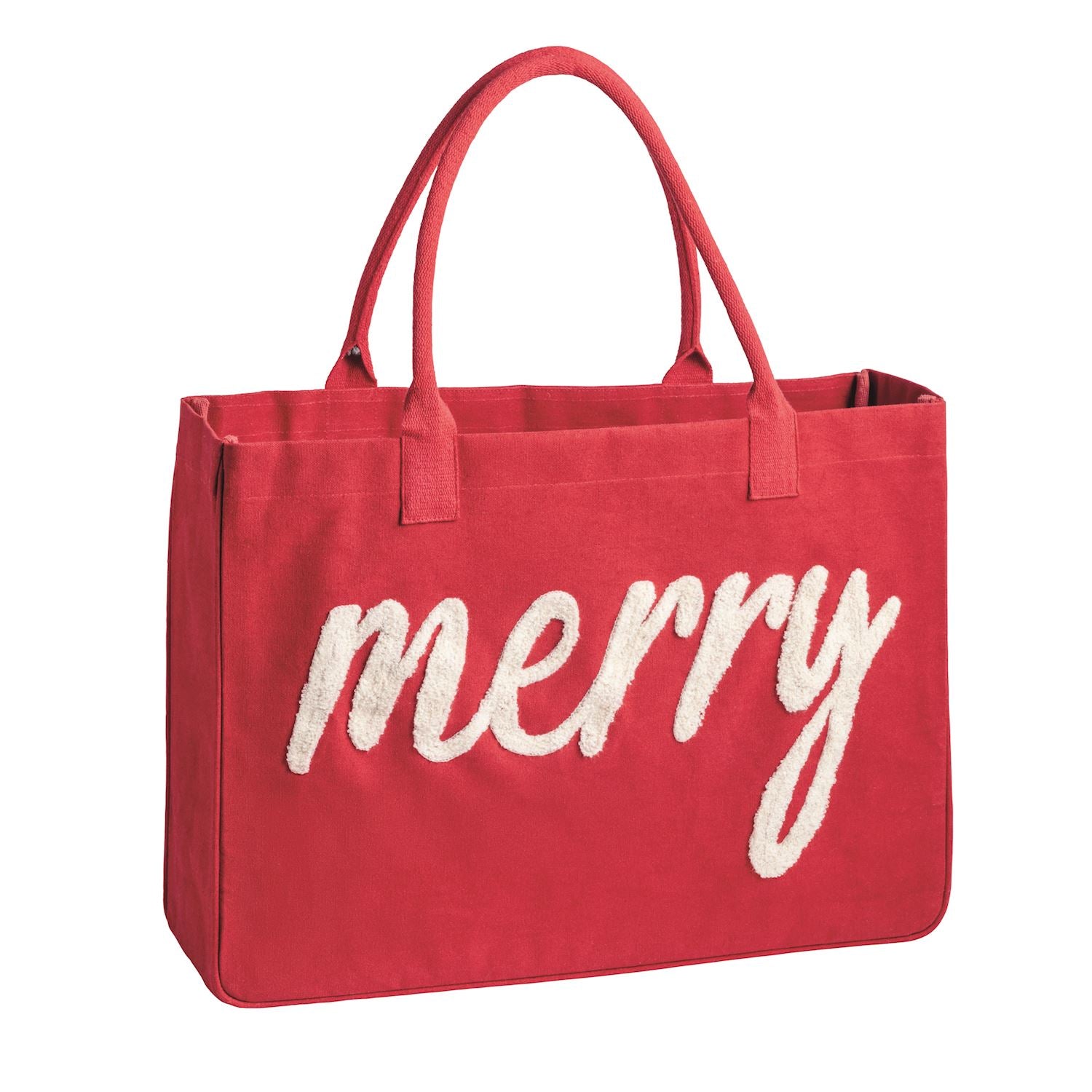 Mudpie- Holiday Bouclé Totes 