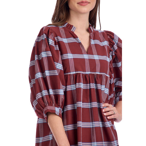 Mudpie- Brown Shipley Plaid Dress #85000278