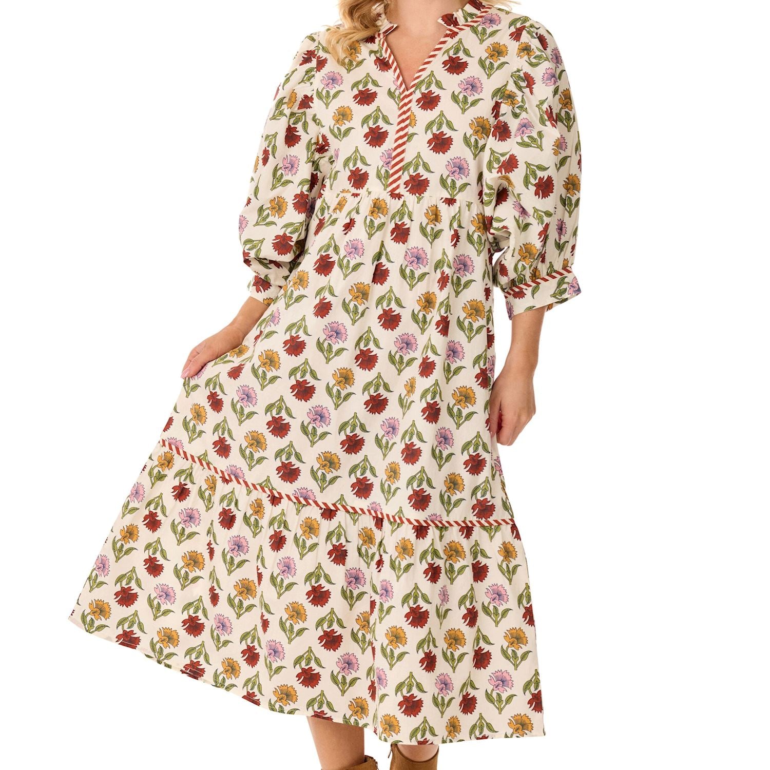 Mudpie- Harvest Midi Dress 