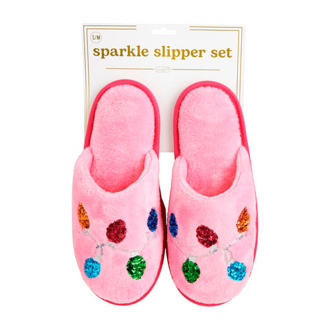 Mudpie- Holiday Sparkle Slippers #86040007