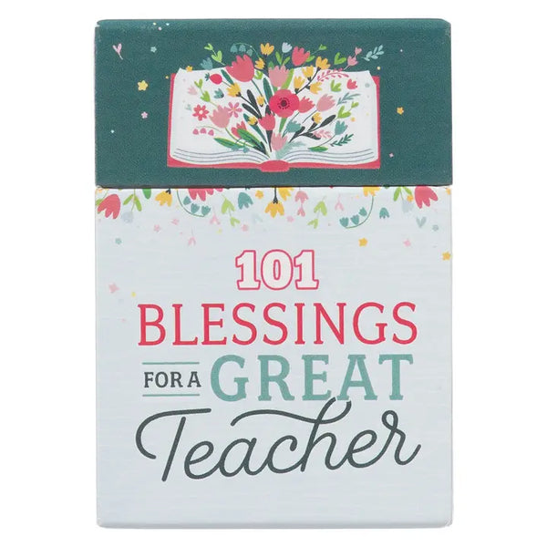 Box of Blessings For A Great Teacher