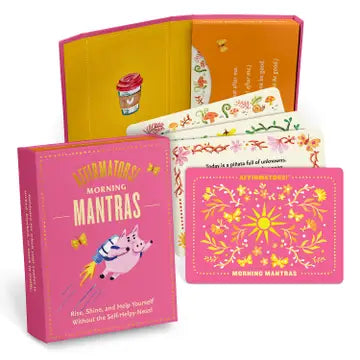 Knock Knock- Affirmators!® Mantras (Morning) Daily Affirmation Cards