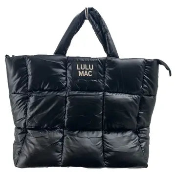 Lulu Mac Large Puffer Metallic Handbag