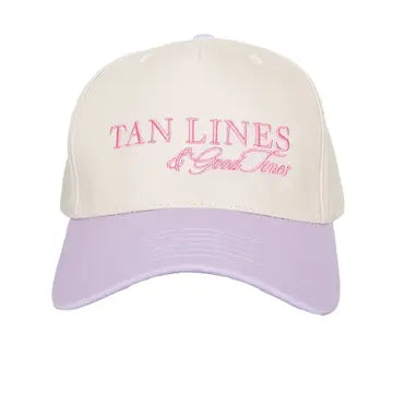 Katydid Lilac Tan Lines & Good Times Trucker Hats