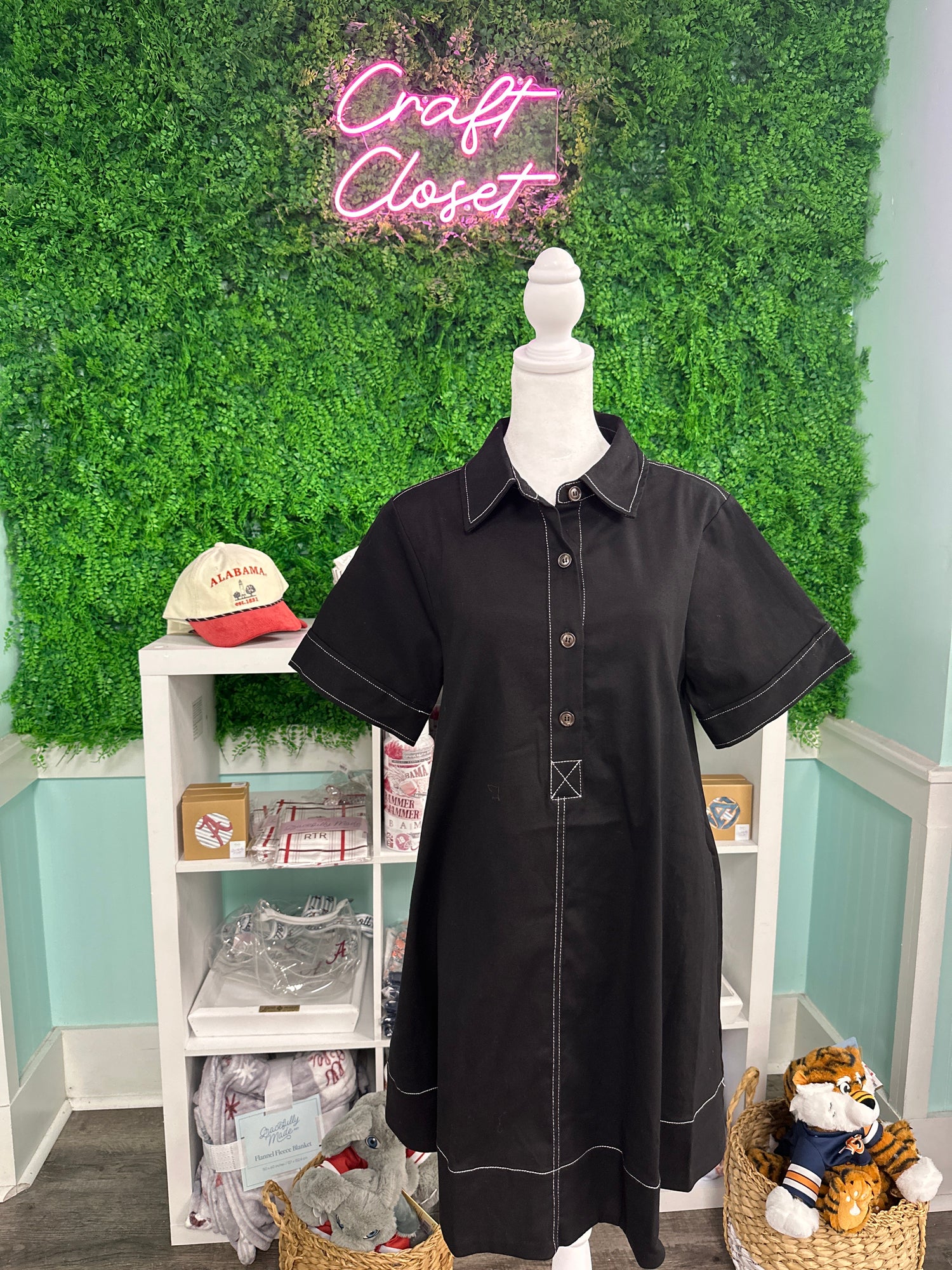 Entro Dress In Black