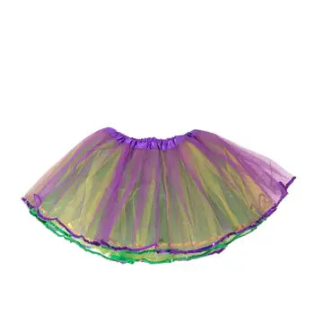 Reversible Purple, Green and Gold Tutu (Each)