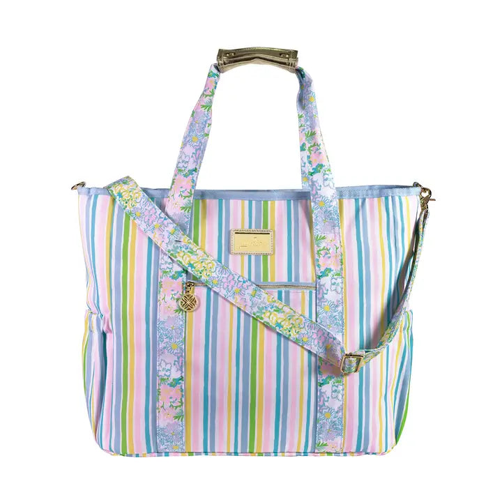 Cooler Bag, Lilly Garden Stripe