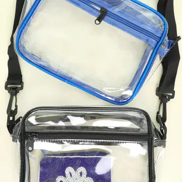 Clear Transparent Stadium Approved Crossbody