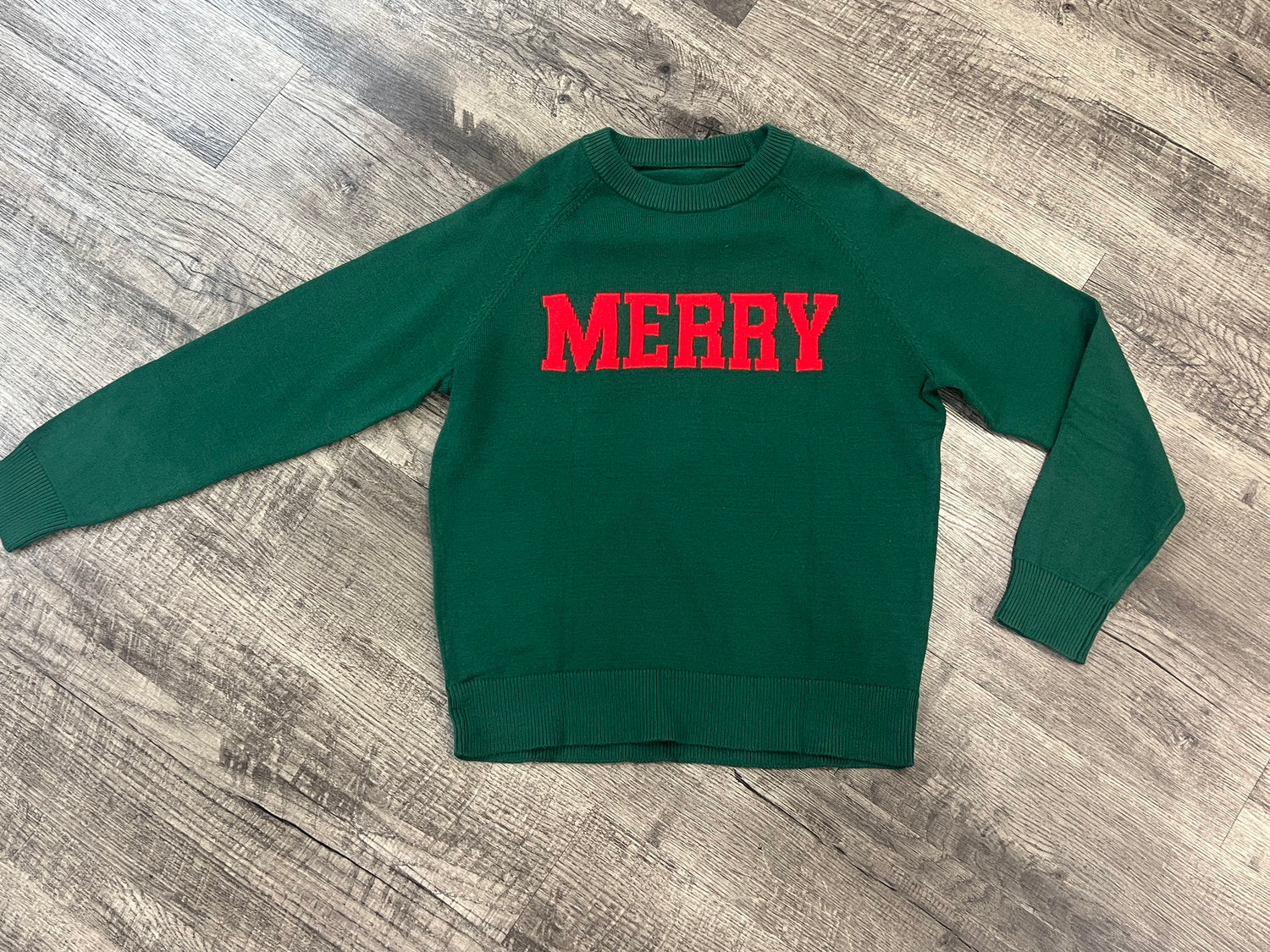Barefoot Green Merry Sweater