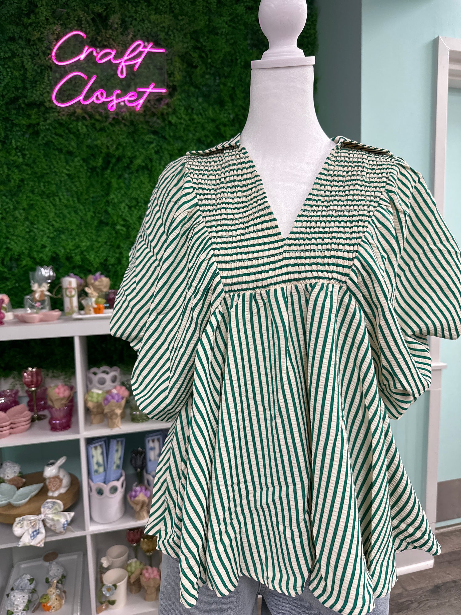 Entro Top In Green