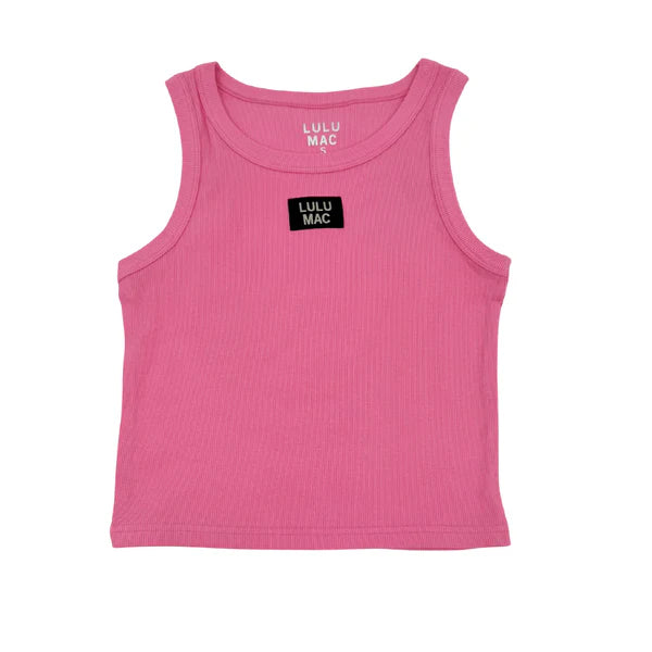 Lulu Mac Bubblegum Knit Tank