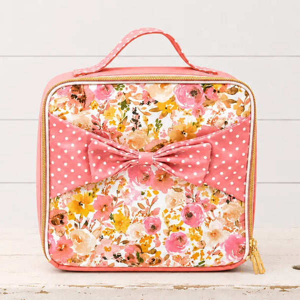 Cheeky Plum Bree Lunchbox - Pink Posy Parade