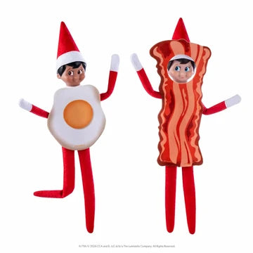 Bestie Bundle Elf Costume Set: Bacon & Eggs | Claus Couture Collection®