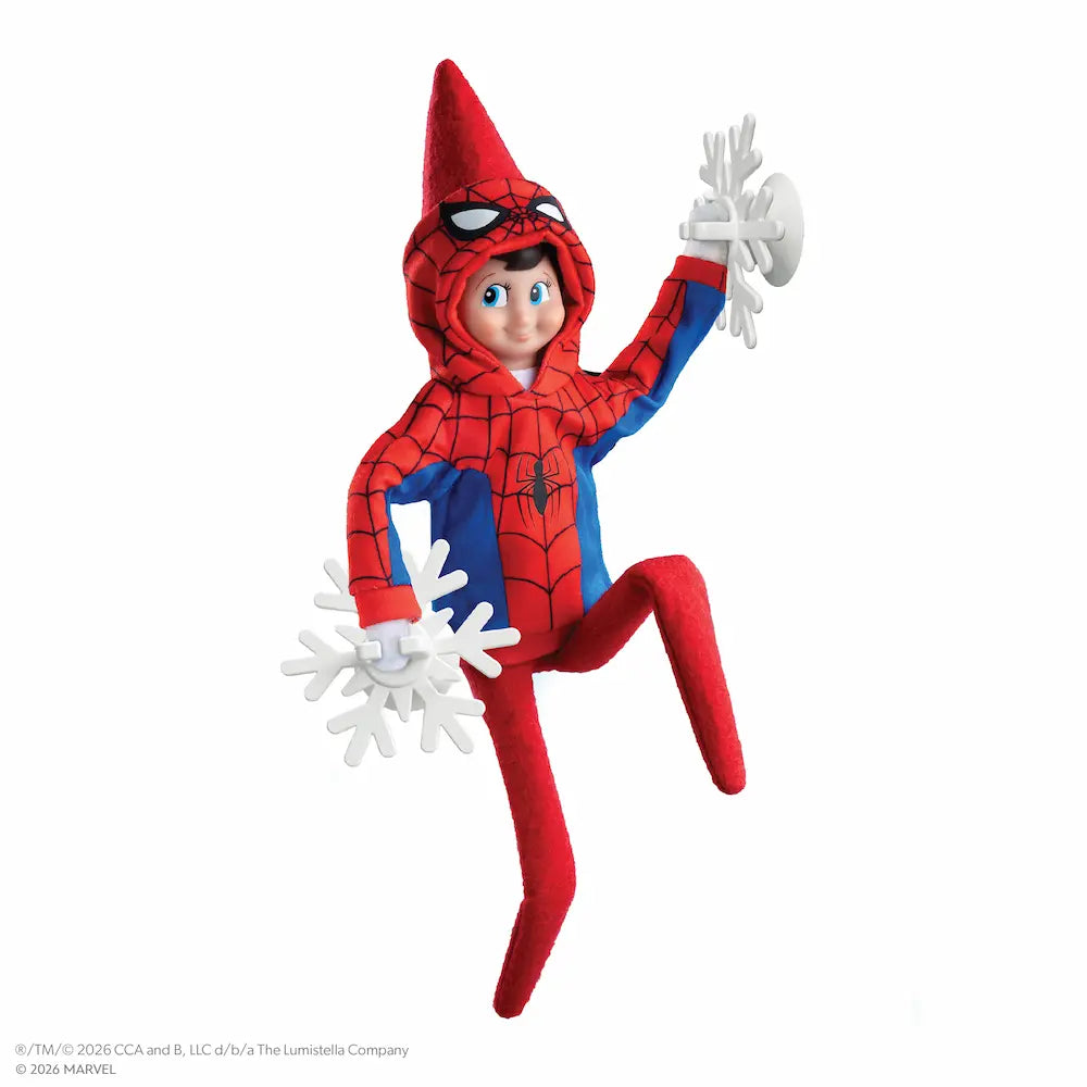 Marvel Spider-Man Web Hero Elf Hoodie Set | Claus Couture Collection®