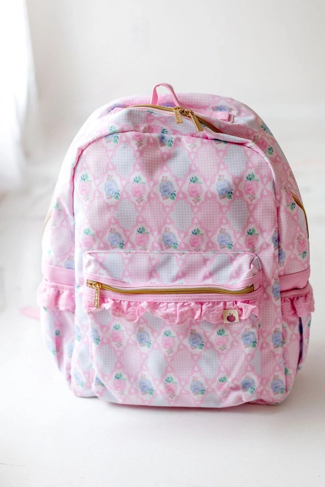 Cheeky Plum Bree Backpack - Cottage Rose