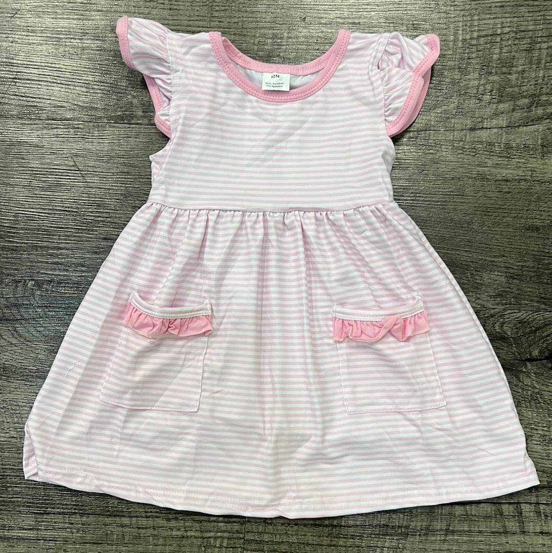 Barefoot-Pink Dress W/ Pockets (Spring 2024)