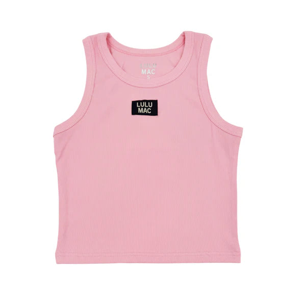 Lulu Mac Light Pink Knit Tank