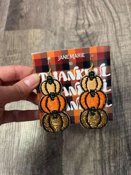 Jane Marie- Fall Beaded Earrings '24