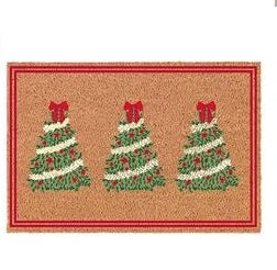Mary Square Holiday Door Mats In Store Only
