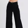 Judy Blue Reto Wide Leg With Cuff In Black *COMING SOON*