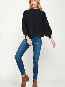 Ellison- Not Your Casual Top Black